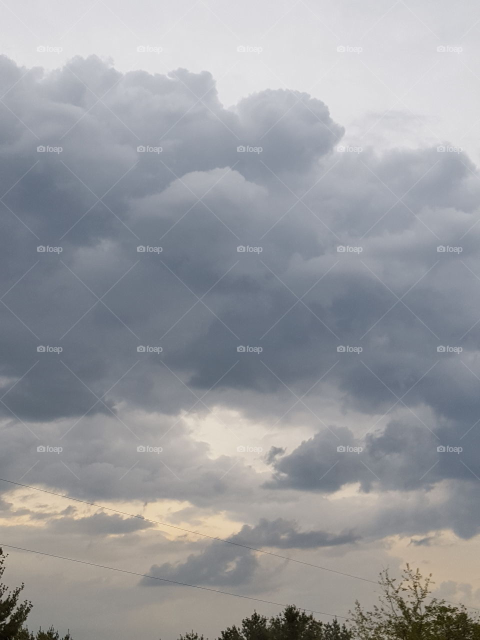 storm clouds