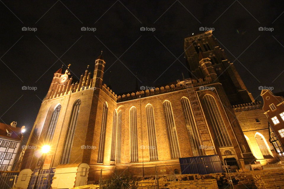 Church of Mariacka in Gdansk
