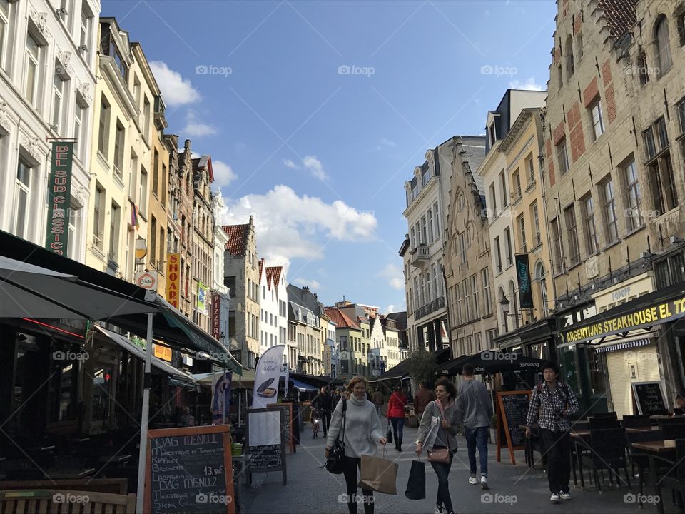 Antwerp street view 🏫🏘