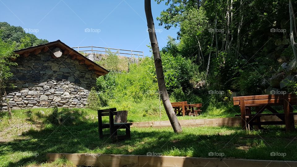 picnic area in Andorra