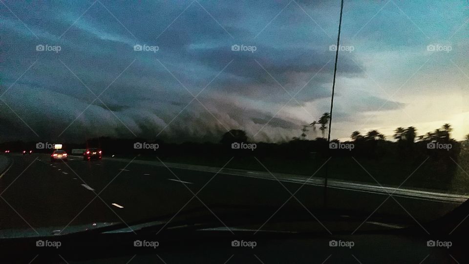 Nothing like watching a storm roll in