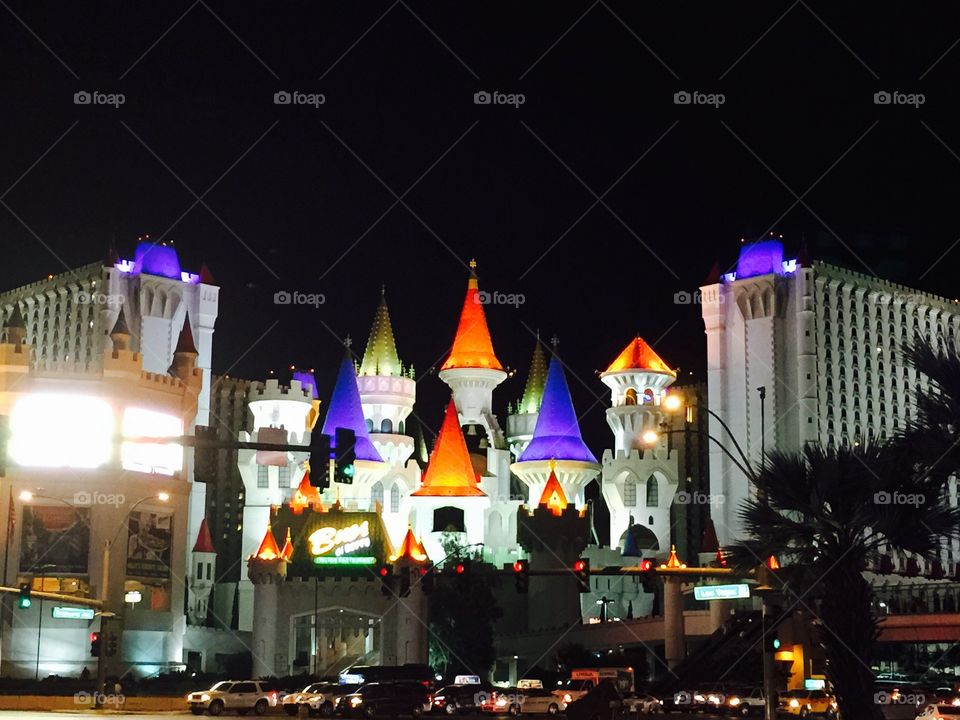 Castle. I took this foot while vacationing in Vegas
