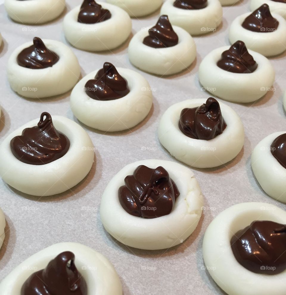 Chocolate peppermint crème cookies, original cookie recipes, delicious cookies made at home