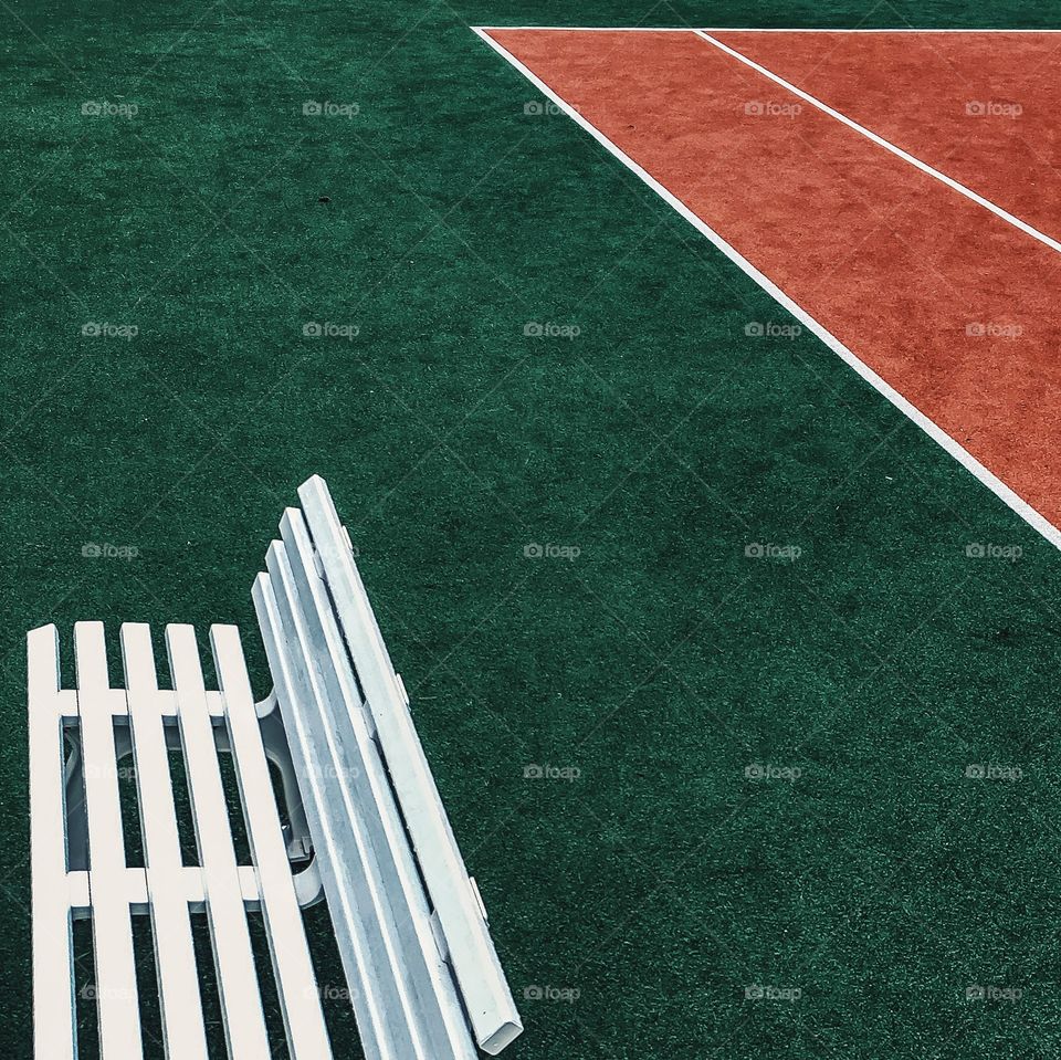 View Of Tennis Court Ground