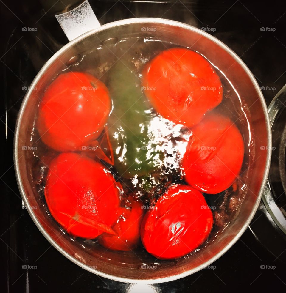 Stewing Tomatoes 