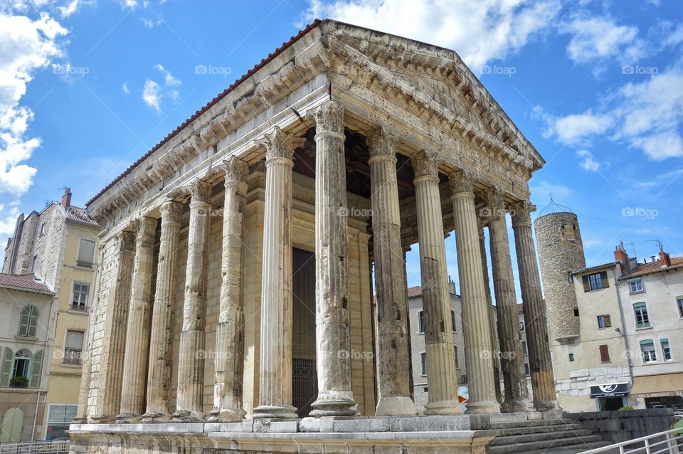 Templo de Augusto y Livia (Vienne - France)