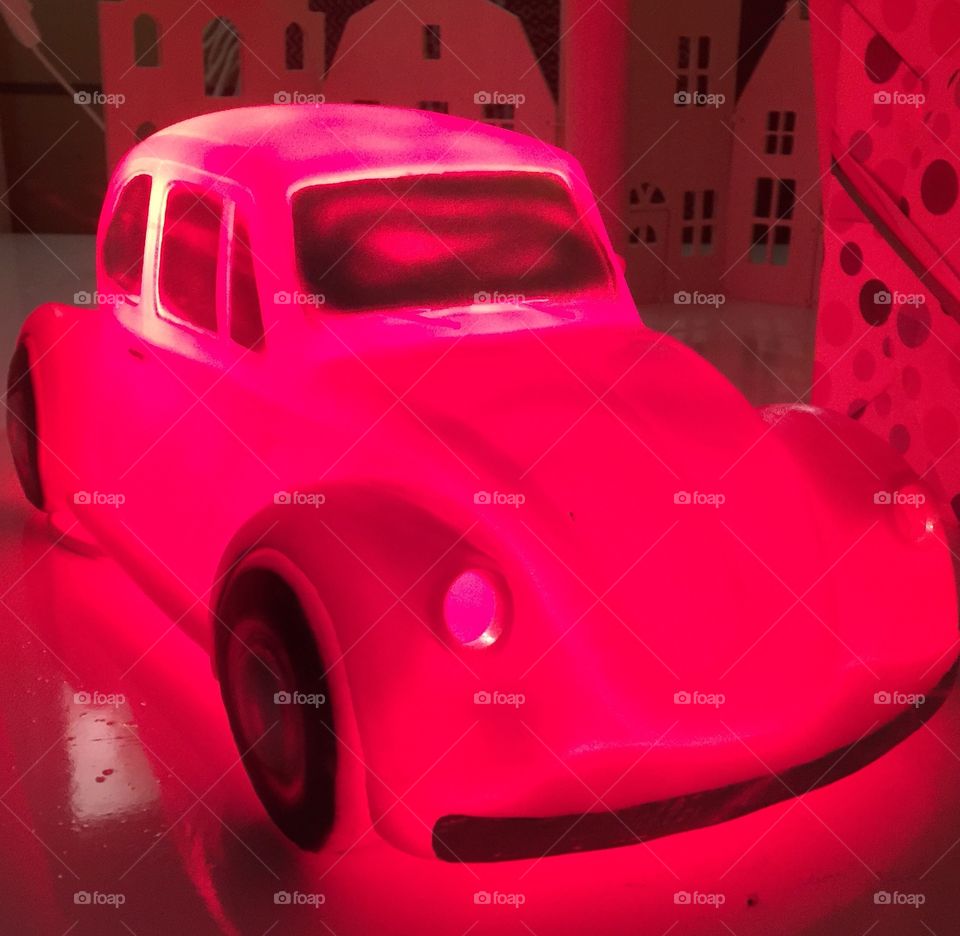 Pink Volkswagen 