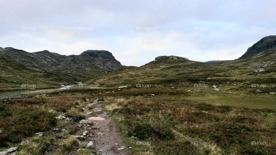 The rough nature in Norway