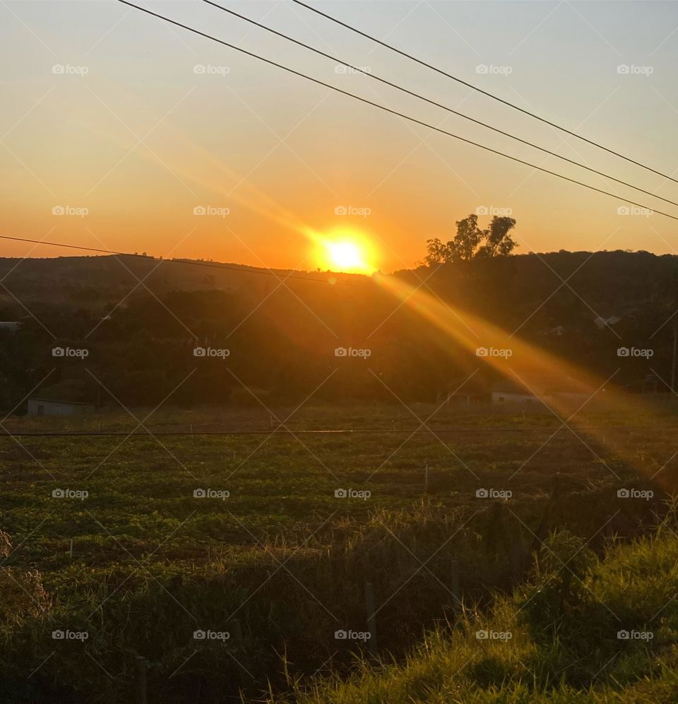 🌇🇺🇸 An extremely beautiful sunset in Jundiaí, interior of Brazil. Cheer the nature! / 🇧🇷 Um entardecer extremamente bonito em Jundiaí, interior do Brasil. Viva a natureza! 