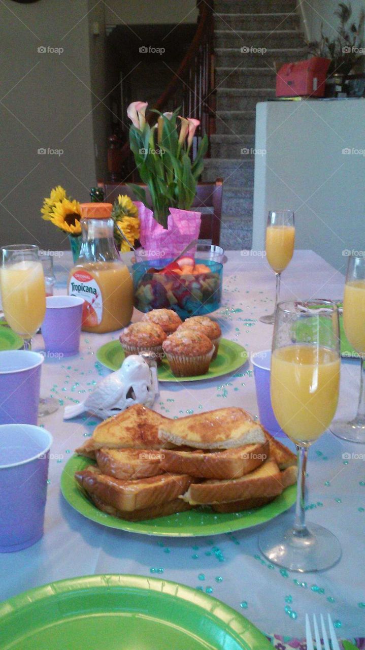 morning Breakfast for Mom