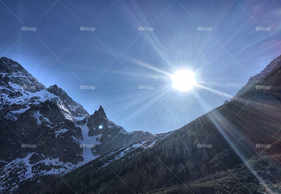 #mountains #sun #weather #sky #tatra