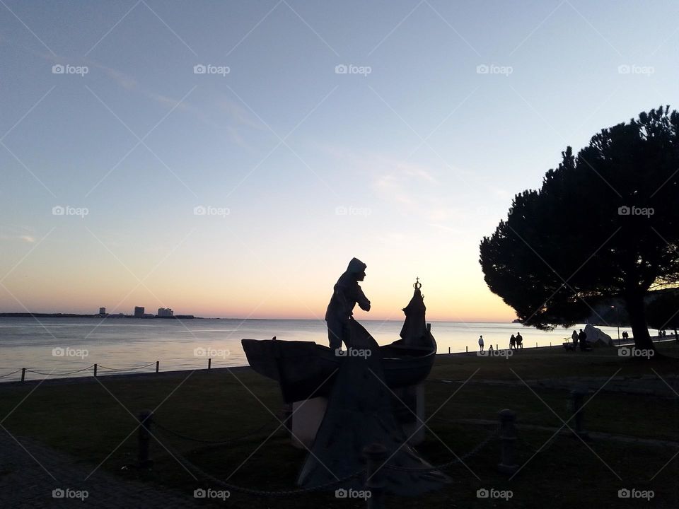 beach of Setubal Portugal
