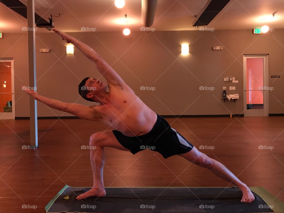Yoga Extended Side Angle