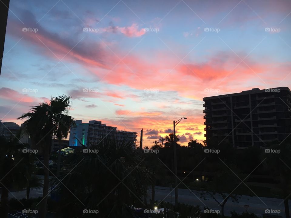 Sunrise at Pompano Beach Florida