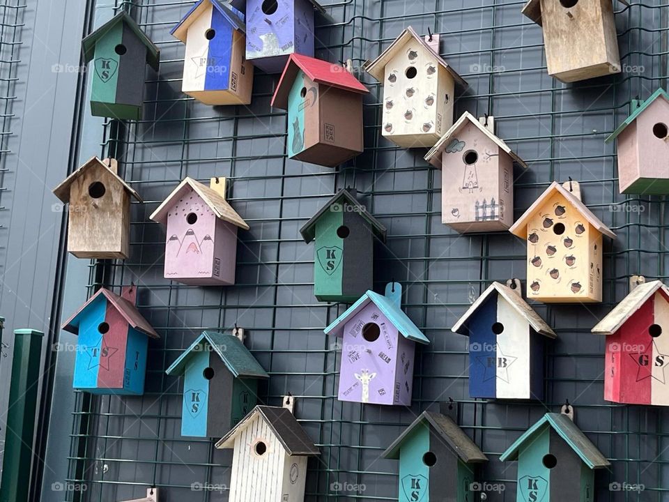 birdhouses