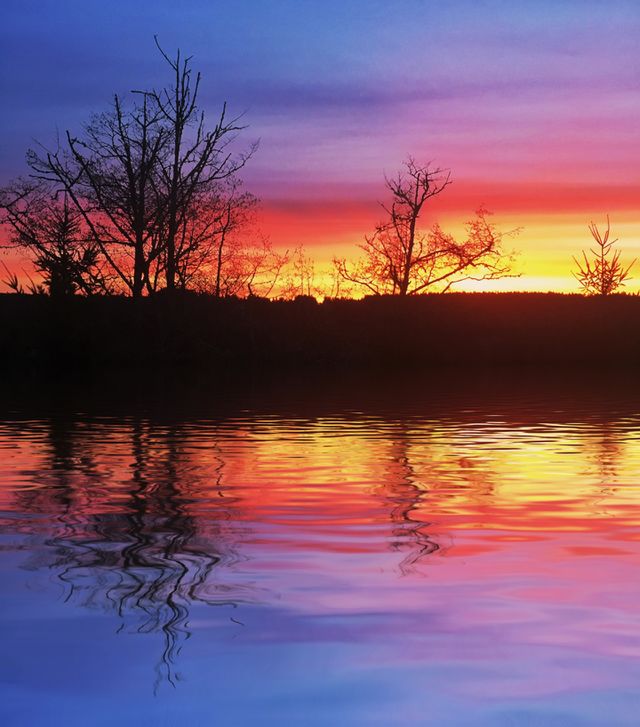 Winter Sunrise over Phantom Lake