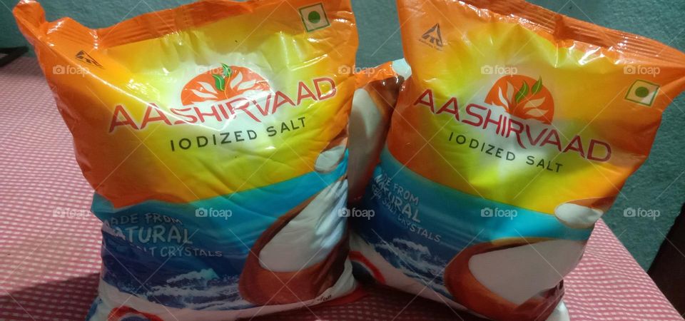 Aashirvaad iodized Salt 🧂