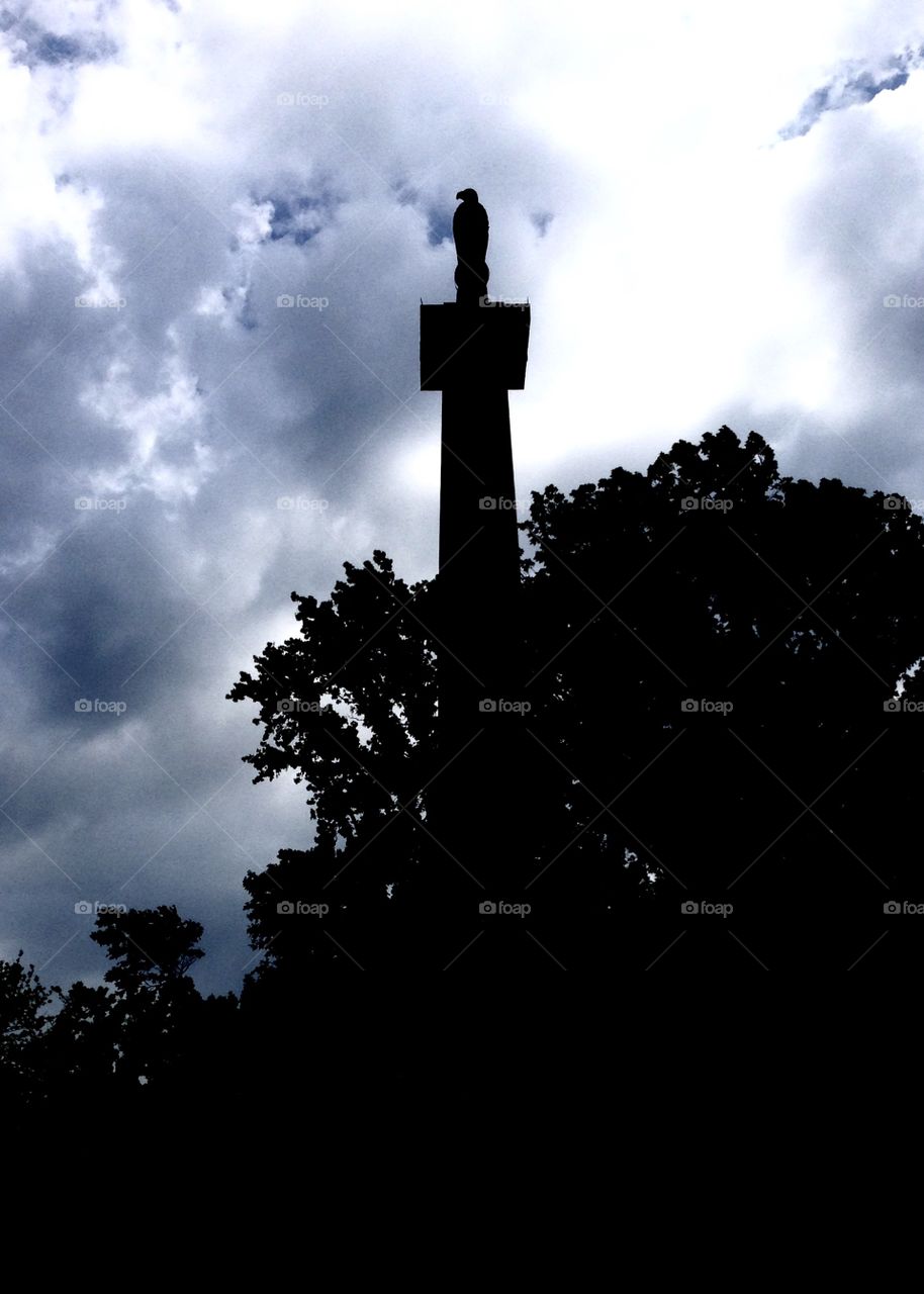 Monument at Vicksburg, MS Battlefield 