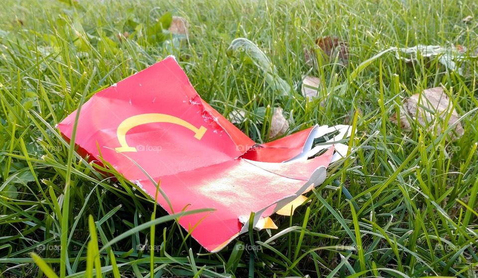 What is? Grass and paper 🤔