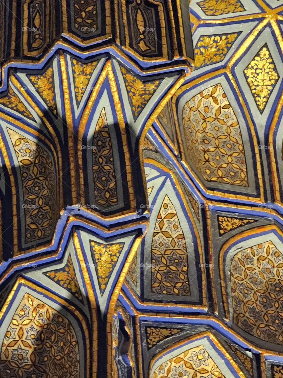 Ceiling of a tomb in Samarkand