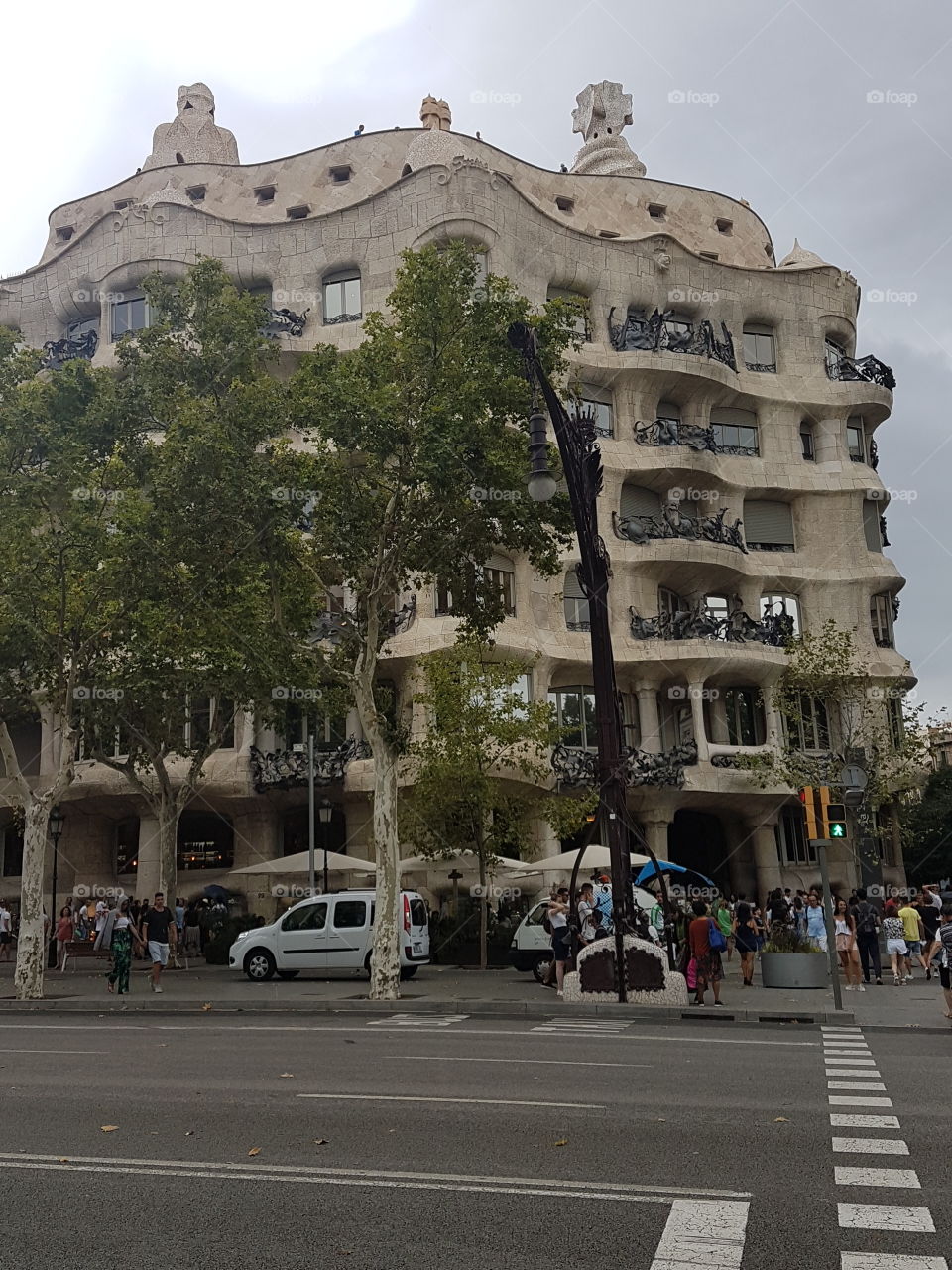 barcelona spain view panoramic views of the city barcelone