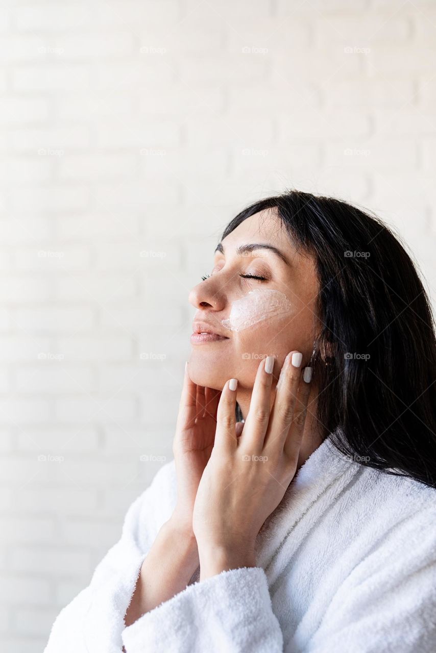 woman at spa salon