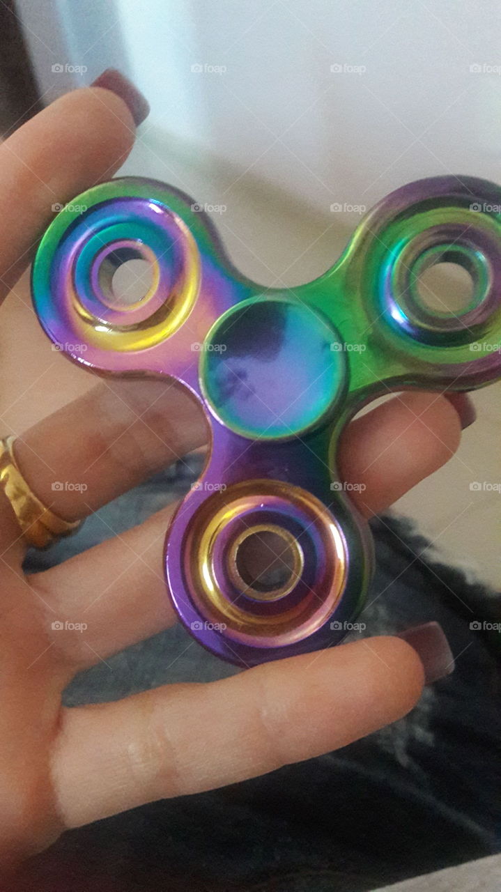 Spinner colorful
