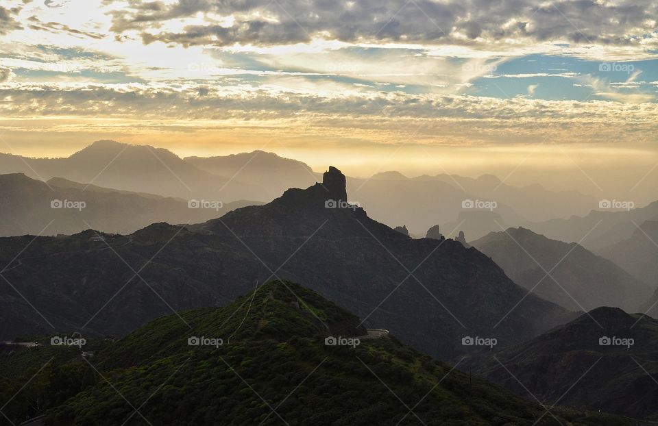 adventures in the mountains of gran canaria canary island in spain - hiking and climbing