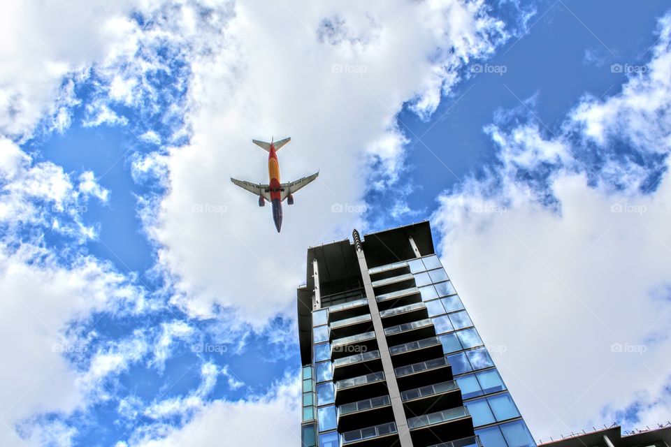 Sky, No Person, Business, Airplane, Outdoors