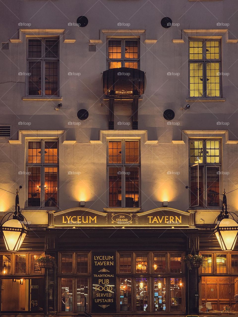 London is shining with window lights