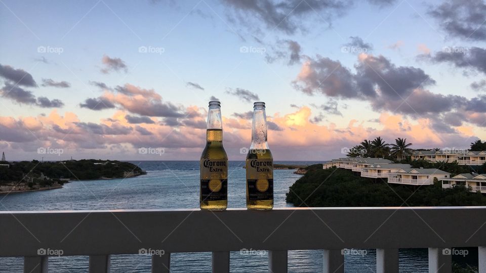 Antigua sunsets