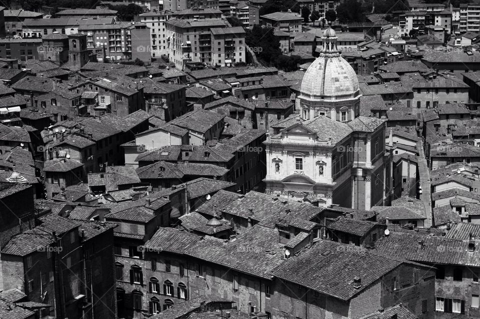 Roofs. Photo taken in a small village in Italy 