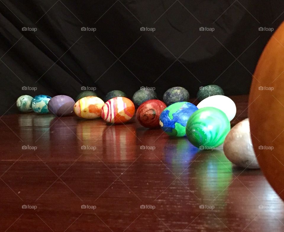 No Person, Color, Ball, Wood, Easter