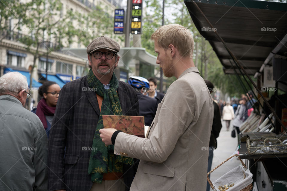 Bookseller in Paris