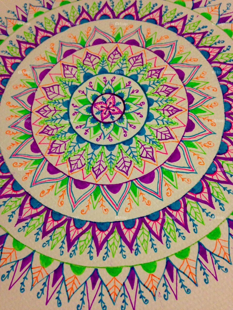 Colorful mandala 