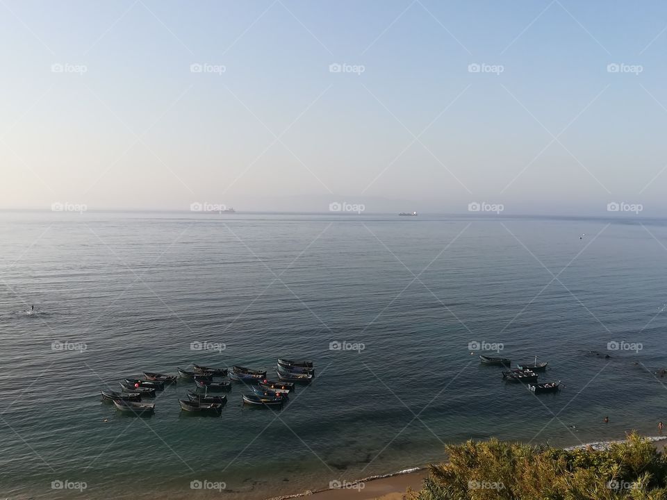 beautiful view from the beach