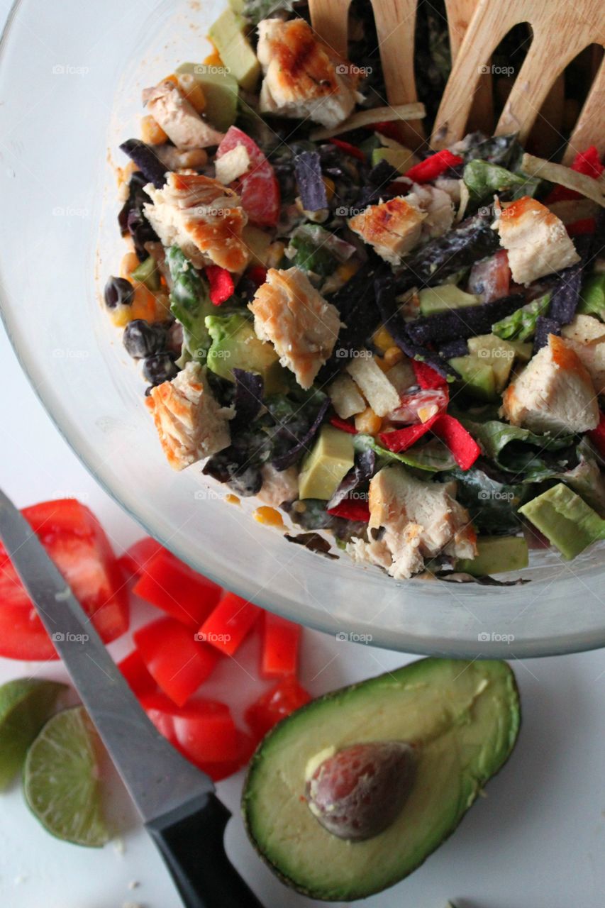 grilled chicken salad