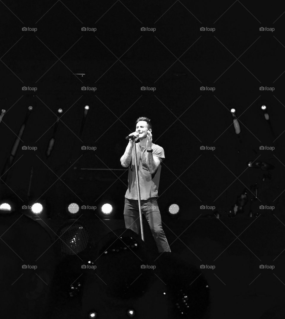 Maroon 5, Adam Levine, Las Vegas 2016