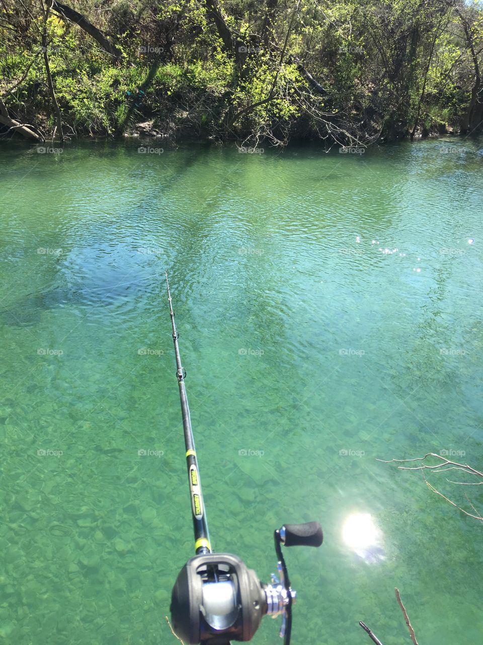 Barton Creek fishing