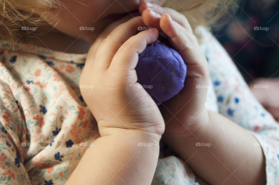 Child playing