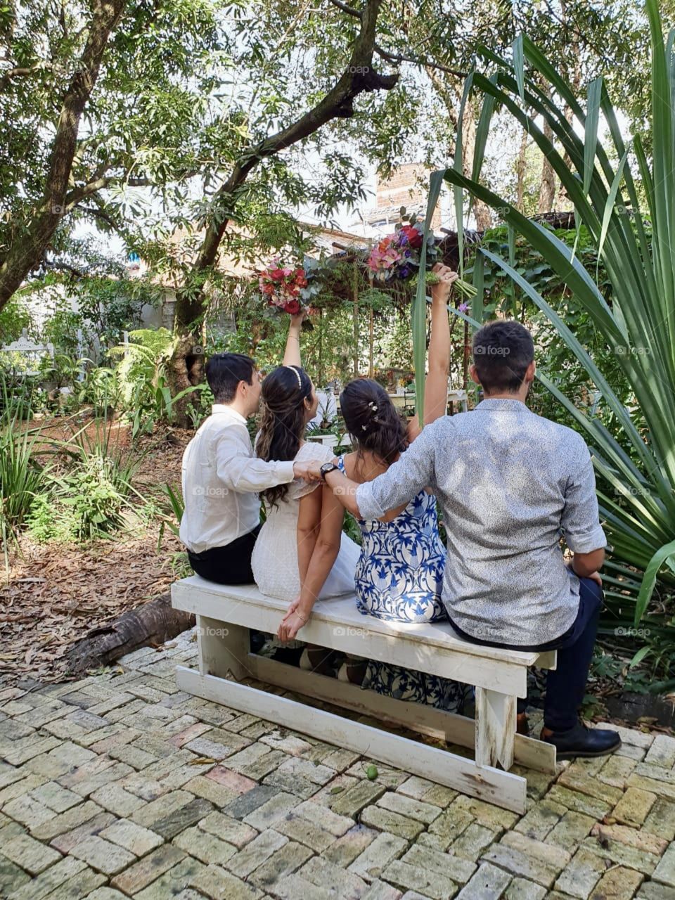 Two copules, two families. New chapter starting in the middle of nature.