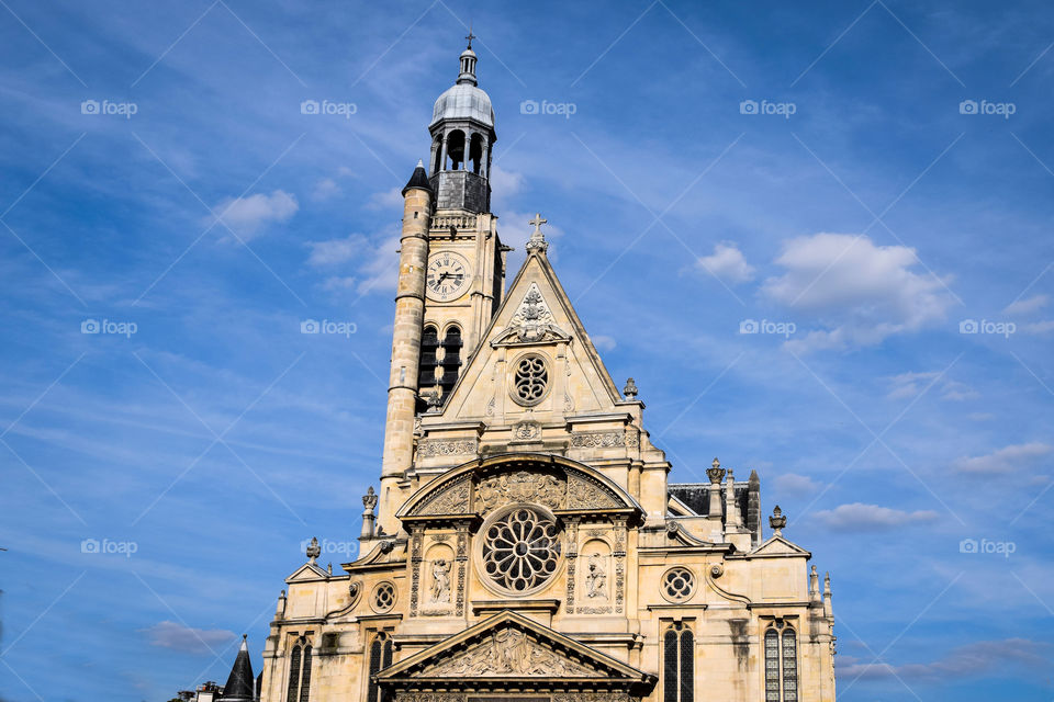 Saint-Etienne-du- Mont in Paris, France