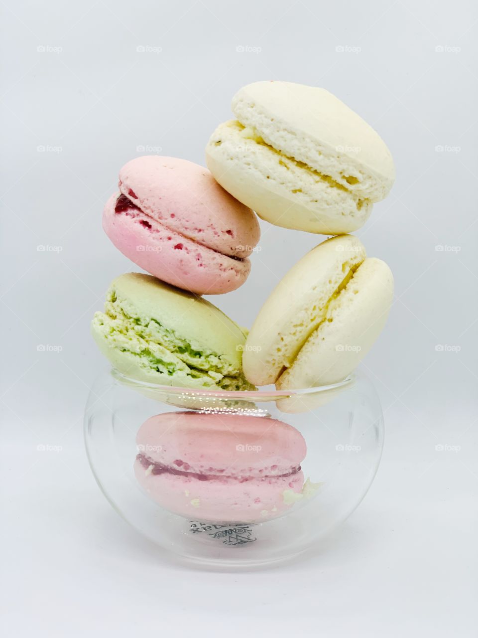 Happiness is macarons.