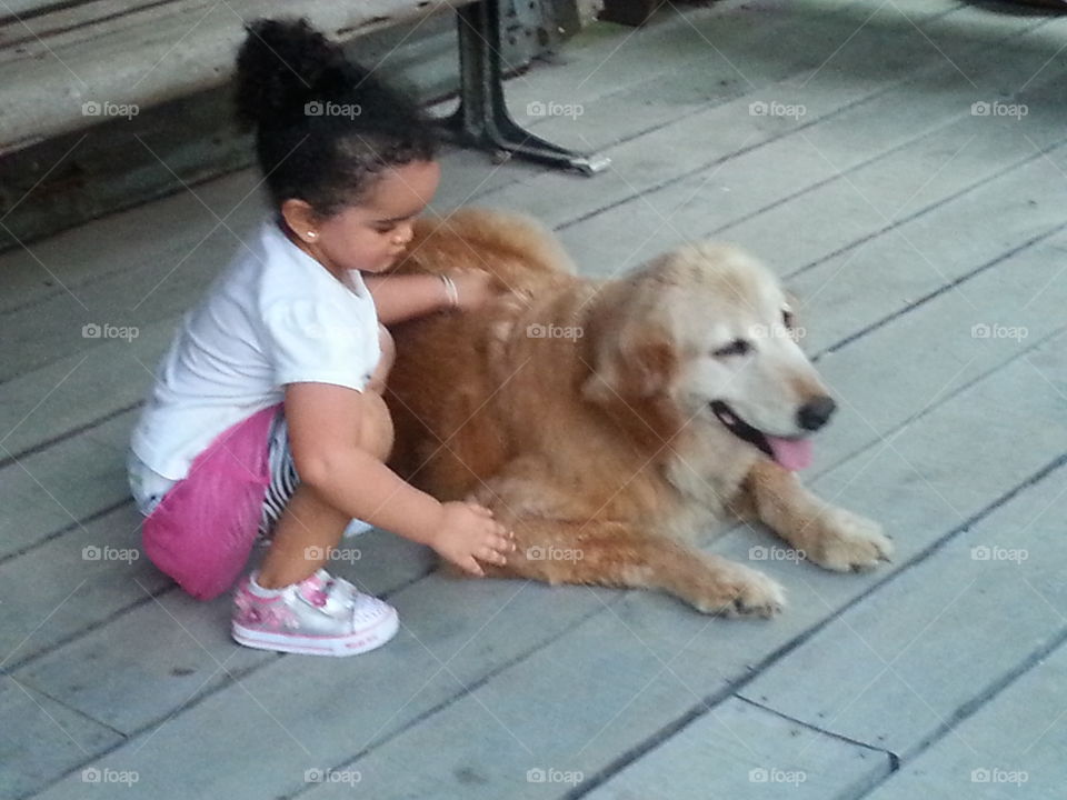 Two Belles. One was a bit pooped from age and all the kids