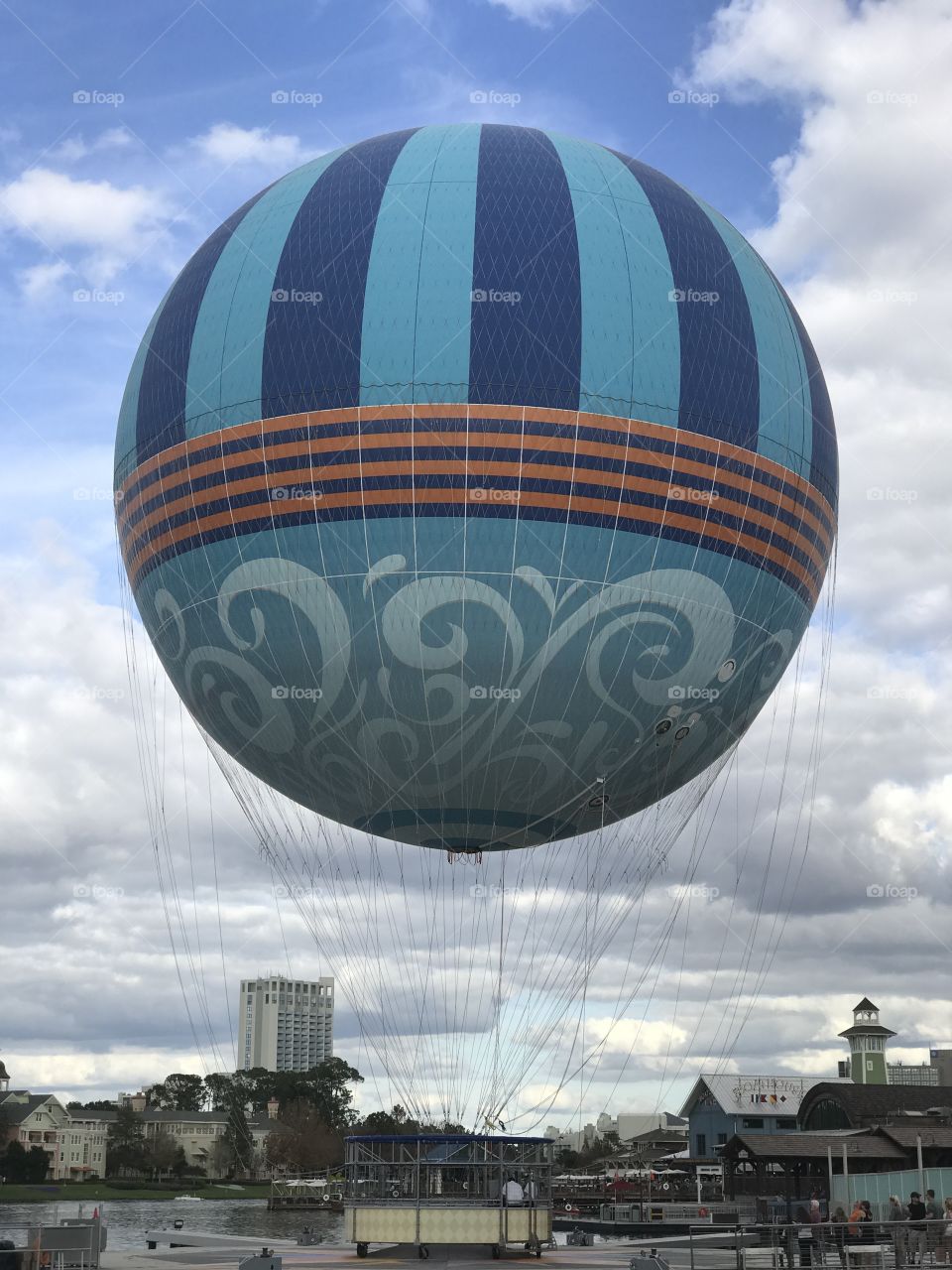 Colorful balloon.  Click by Selsa located in Orlando, Florida. 
