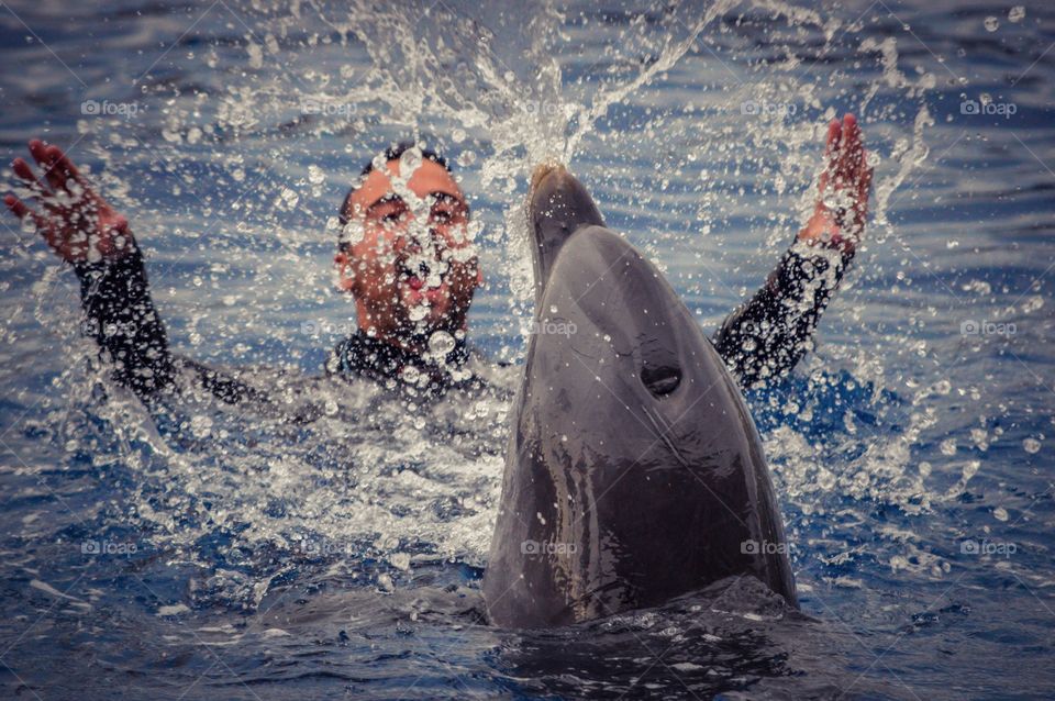 Jugando....Oceanografico (Valencia - Spain)