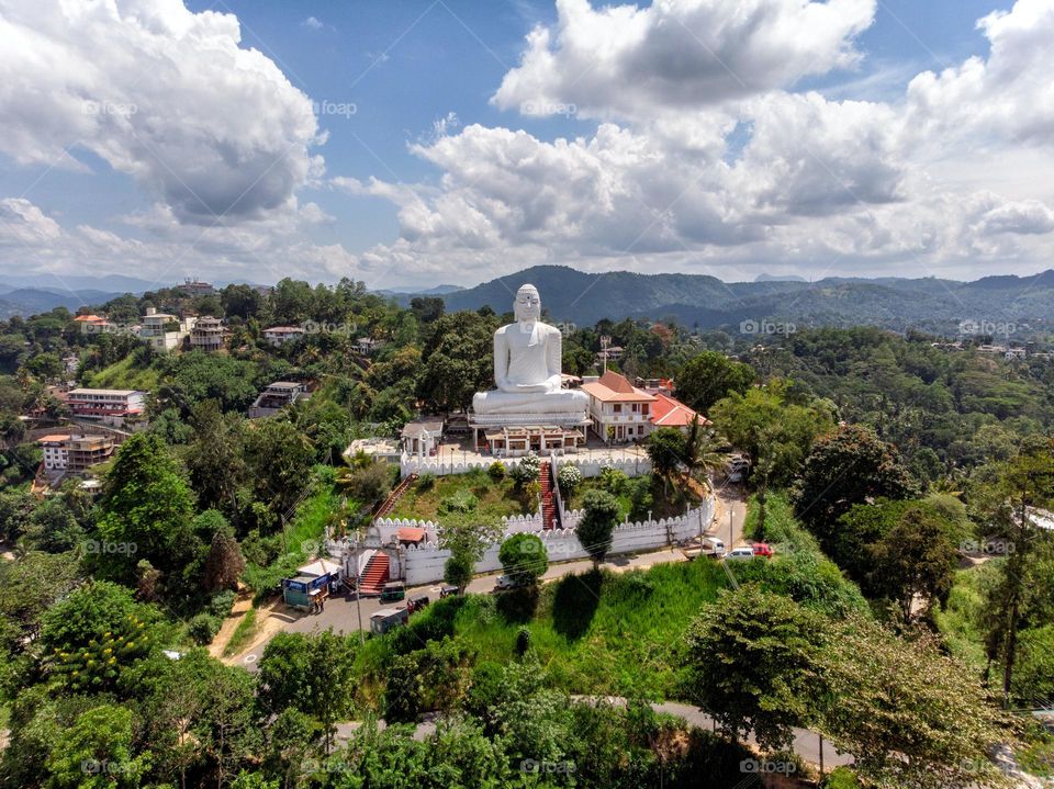 Bahirawa kanda - Buddhist temple in srilanka (Kandy)