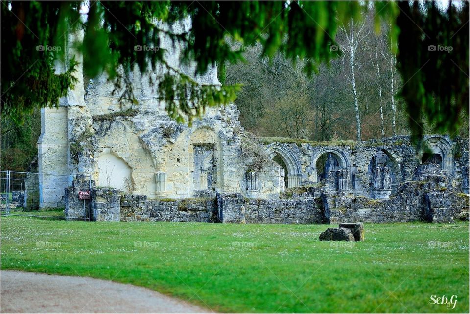 Ruins of an abbey