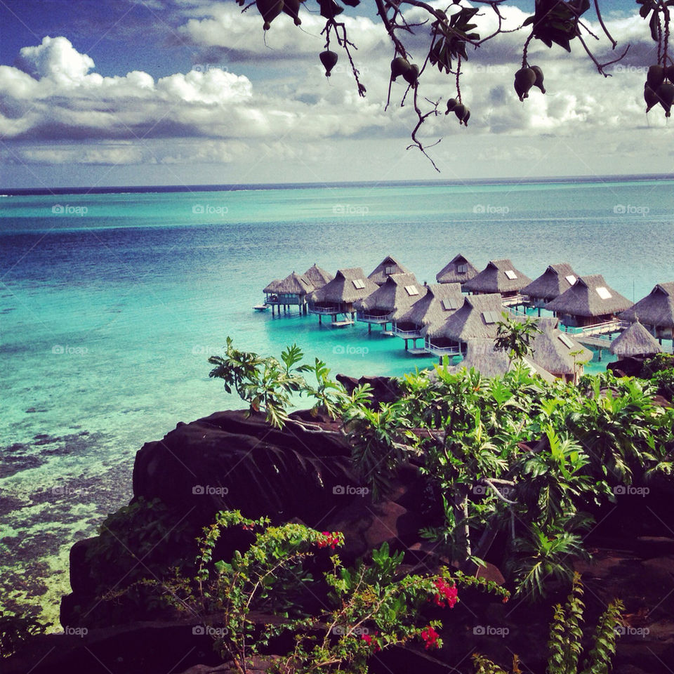bora bora ocean vacation paradise by theemuki