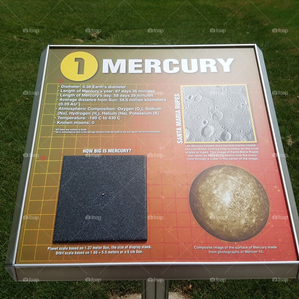 Planet Mercury, Rocket City. Huntsville, Alabama.